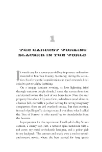 The Hardest Working Slacker in the World