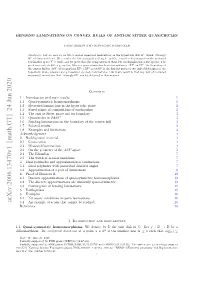 Bending Laminations on Convex Hulls of Anti-De Sitter Quasicircles 3