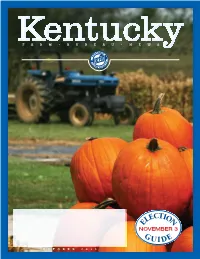 Election Guide That Has Become a Regular Part of This Publication During Elec- Tion Years