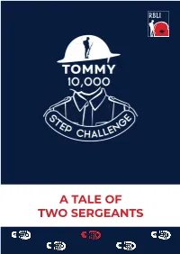 A TALE of TWO SERGEANTS Sergeant Verdun Storey