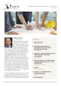 Contents Welcome to This Week’S Edition 1