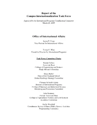 Campus Internationalization Task Force
