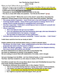 Can This Be the Christ? (Part 2) John 7:14-36 Where You From? Where Did You Go to School? - Thank You