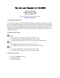 Course Syllabus