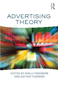 Advertising Theory