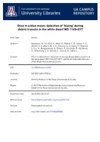 Once in a Blue Moon: Detection of 'Bluing' During Debris Transits in The