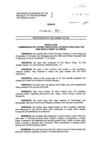 Third Regular Session