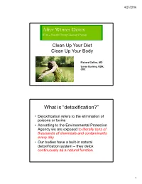 After Winter Detox with a Powerful Spring Cleansing Program