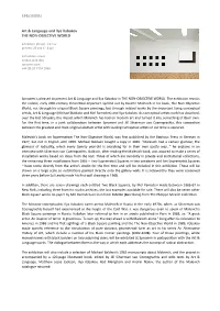 Art & Language and Ilya Kabakov THE