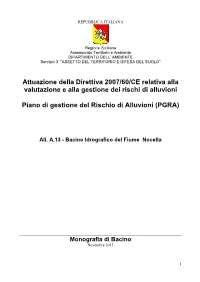 Bacino Idrografico Del Fiume Nocella