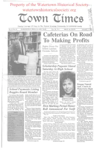 Cafeterias on Road to Making Profits