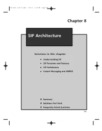 SIP Architecture
