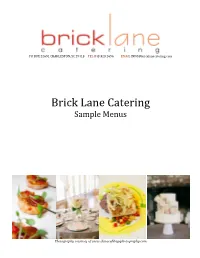 Upload Full 2017-2018 Sample Menus