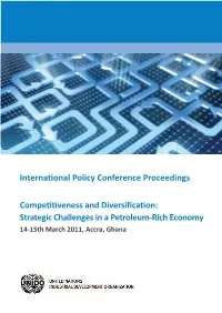Competitiveness & Diversification