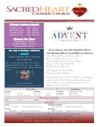 Let Us Pray for Each Other Throughout Advent