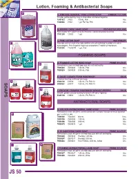 Lotion, Foaming & Antibacterial Soaps
