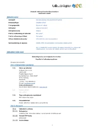 Udbudsresumé Udbuddets Fulde Tekst