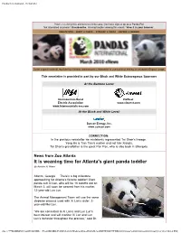 Pandas International Enewsletter