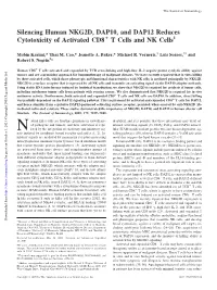 T Cells and NK Cells1