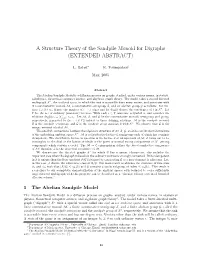 A Structure Theory of the Sandpile Monoid for Digraphs (EXTENDED ABSTRACT)