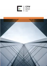 Annual Report 2020 Cpw Annual Report 2020