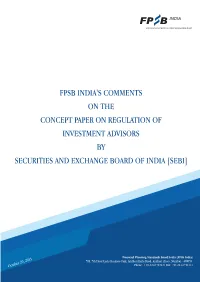 How to Regulate Financial Advisors? I