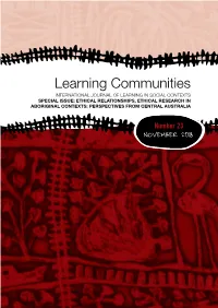 Learning Communities