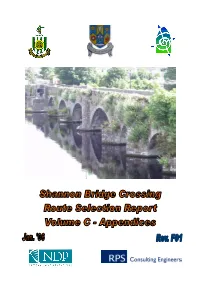 Shannon Bridge Crossing Route Selection Report