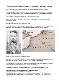 Sir Thomas Sopwith