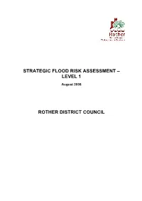 Strategic Flood Risk Assessment Level 1
