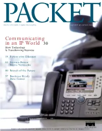 Communicating in an IP World 30 How Technology Is Transforming Business