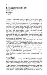 The Eastern Himalaya an Introduction