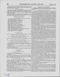 Congressional Record-Sen Ate