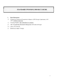 Standard Twinning Project Fiche