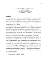 Thomas Aquinas on the Hypostatic Union