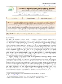 Collateral Damage and Radicalization Process: a Case of American Drone Strikes Policy in FATA, Pakistan