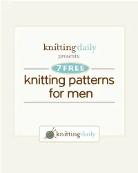 Knitting Patterns for Men Qsftfout; 7 Free Knitting Patterns for Men