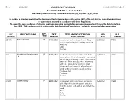 PLANNING APPLICATIONS GRANTED from 21/06/2021 to 25/06/2021