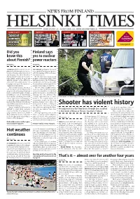 Shooter Has Violent History Cally Always a Falling One