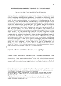 The Case for the Victorian Physiologist by Ann Loveridge