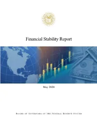 May 2020 Financial Stability Report