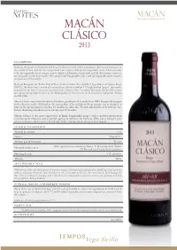 Tasting Notes