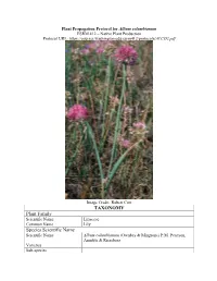 Draft Plant Propagation Protocol
