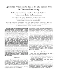 Optimized Autonomous Space In-Situ Sensor-Web for Volcano Monitoring