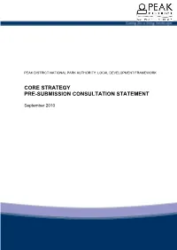 Statement of Consultation