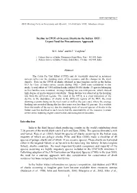 1 Decline in CPUE of Oceanic Sharks In