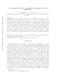 Arxiv:2005.02059V1 [Math.RA]