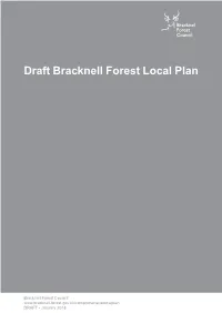 Draft Bracknell Forest Local Plan
