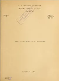 Radio Transmission and the Ionosphere