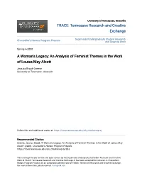 An Analysis of Feminist Themes in the Work of Louisa May Alcott